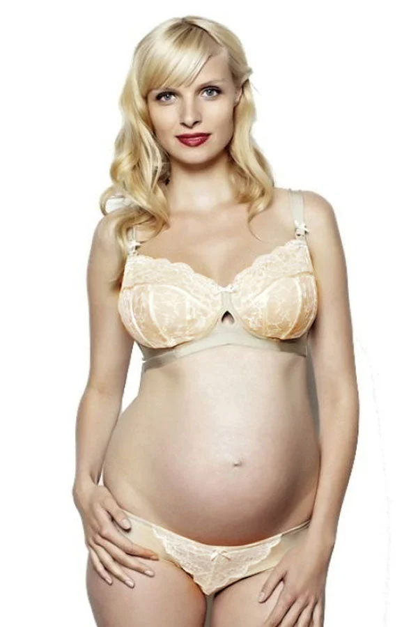 Frosted Almond Nursing Bra