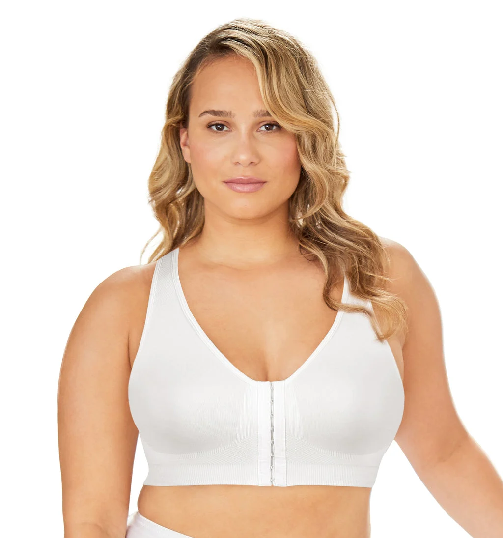 Fully Seamless Wireless Full Coverage Bra with Front Closure