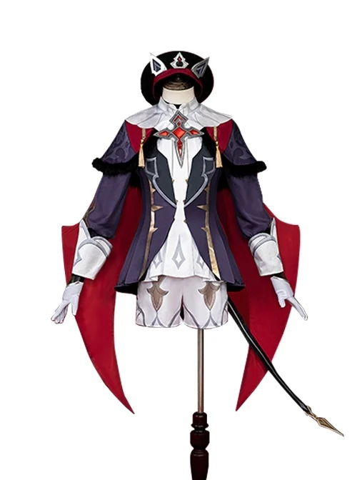 Game Genshin Impact Dahlia Halloween Cosplay Costume Full Set