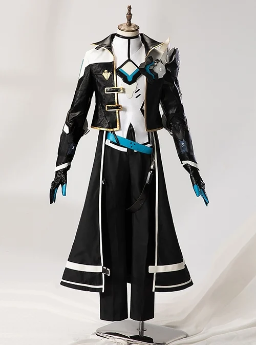Game Honkai Impact 3 Kevin Kaslana Halloween Cosplay Costume Full Set