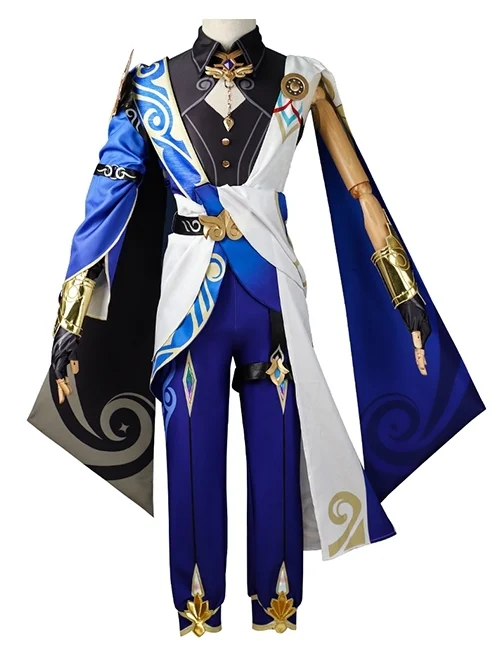 Game Honkai Star Rail Dr.Ratio Halloween Cosplay Costume Full Set