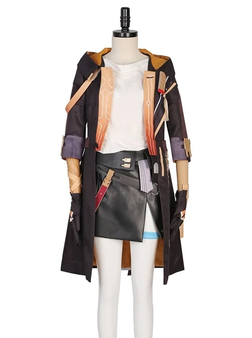 Game Honkai Star Rail Female Trailblazer Halloween Cosplay Costume Full Set