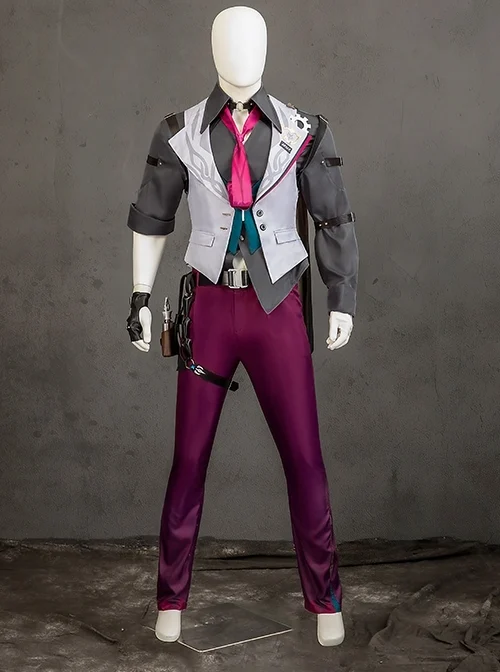Game Honkai Star Rail Gallagher Halloween Cosplay Costume Full Set