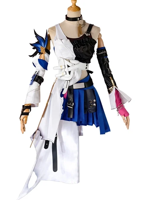 Game Honkai Star Rail Serval Halloween Cosplay Costume Full Set