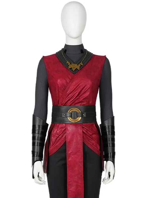 Game Star Wars Nightsisters Merrin Halloween Cosplay Accessories Red Top