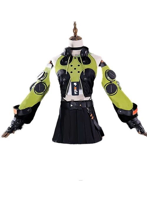 Game Zenless Zone Zero Anby Demara Halloween Cosplay Costume Set