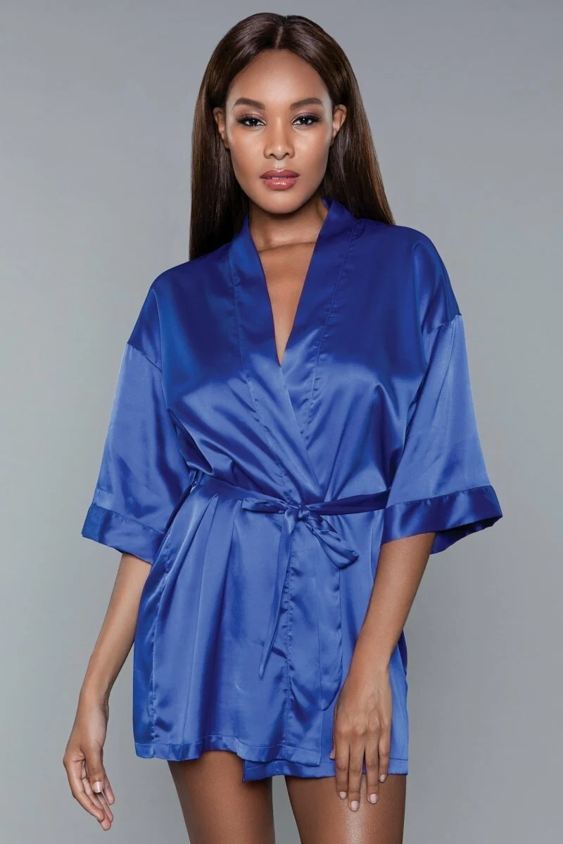 Getting Ready Robe Royal Blue 1947