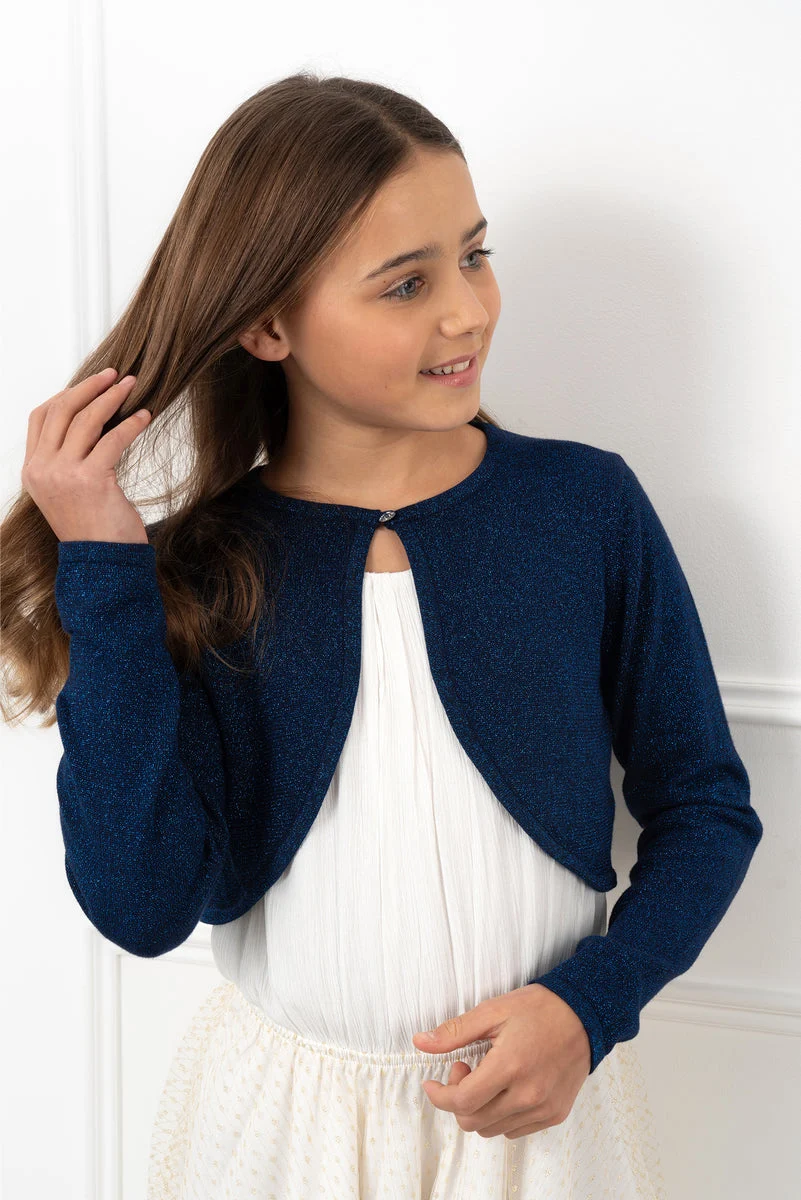Girls Sparkly Bolero