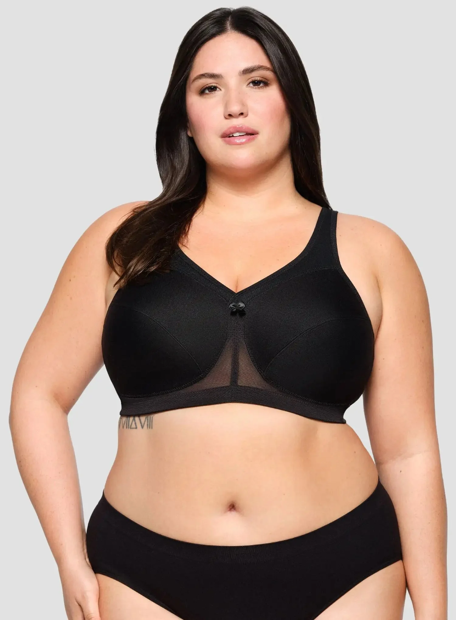 Glamorise: Magic Lift Active Support Bra Black