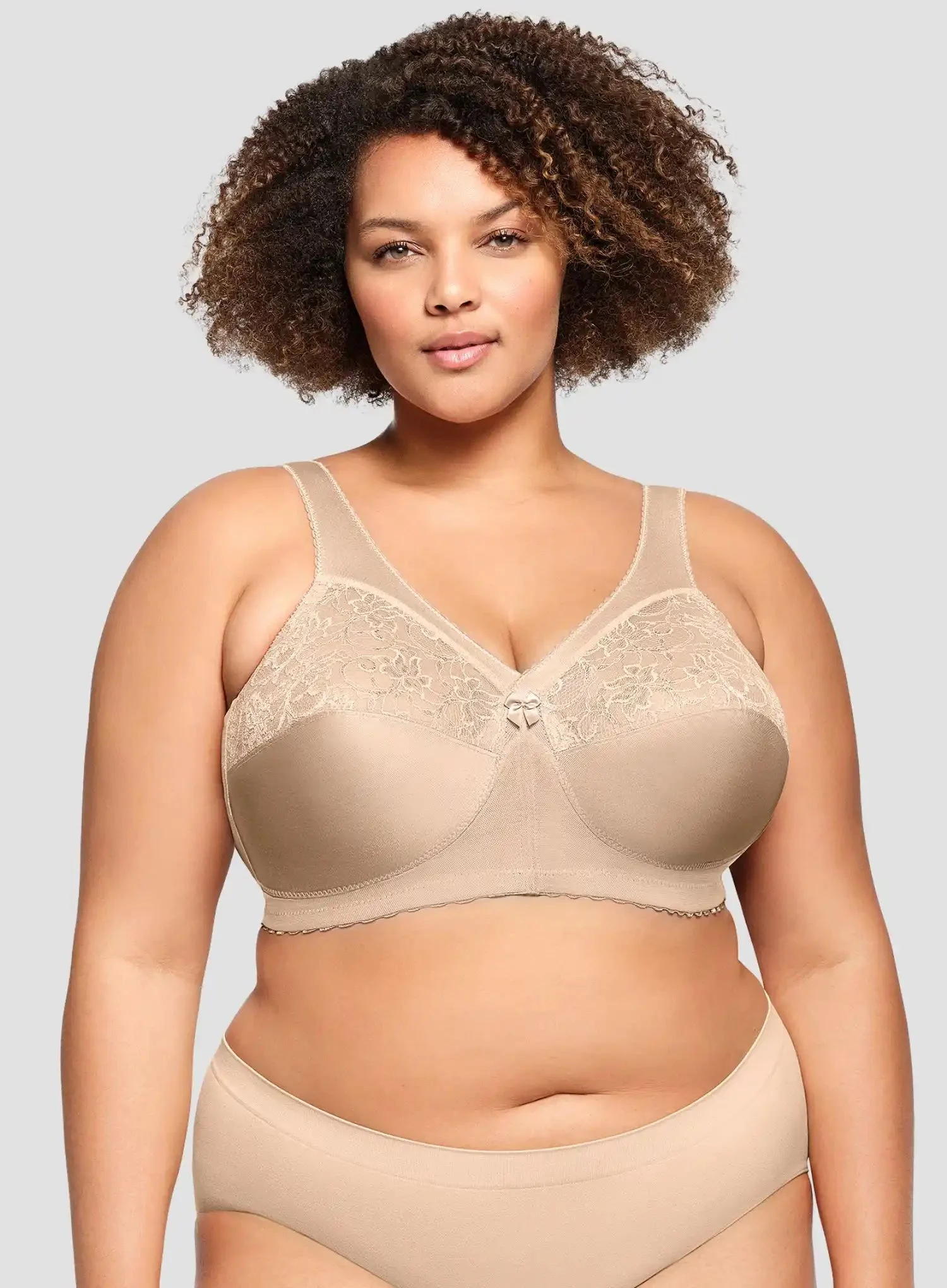 Glamorise: Magic Lift Full Figure Support Bra Blush