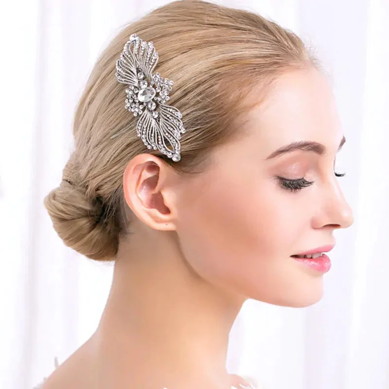 Glamorous Delicate Vintage Style Bridal Headpiece