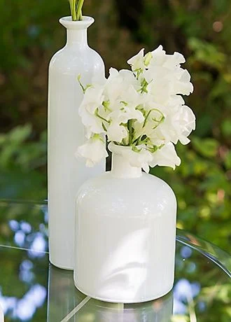 Glass Bottle Decor Set of 3