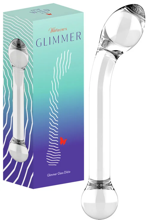 Glimmer 7.9" Glass Dildo By Wild Secrets