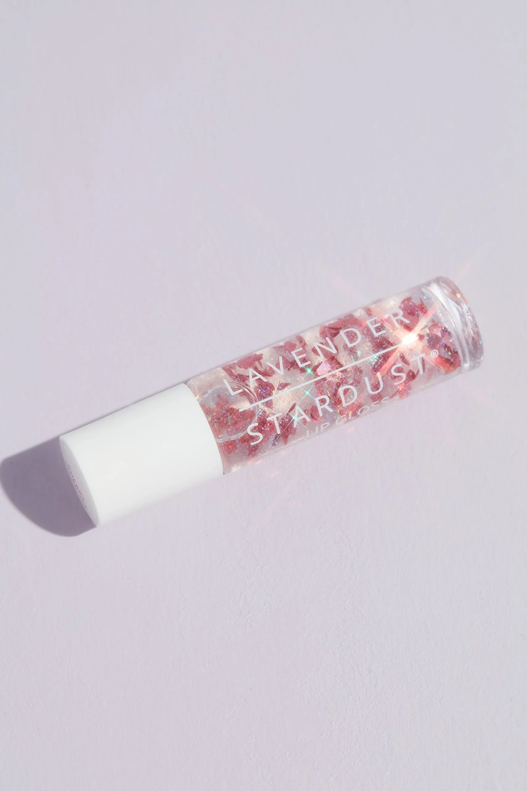 Glitter Lip Gloss in Cherry