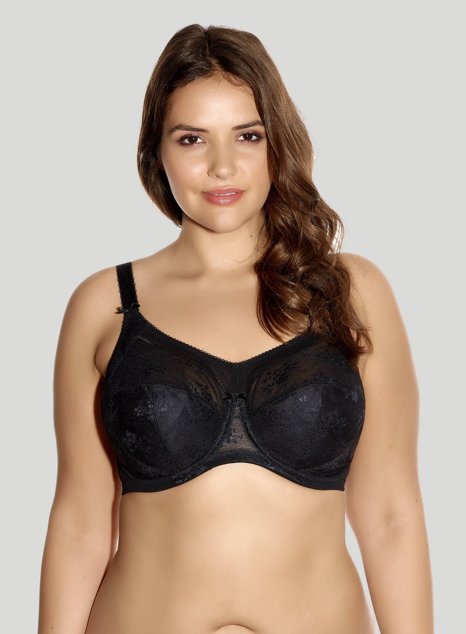 Goddess: Alice Underwired Full Cup Bra Black