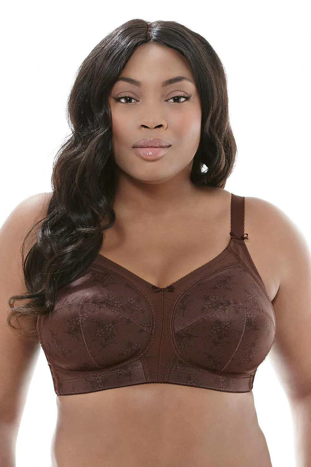Goddess Clara Soft Cup Bra, Chocolate (6633)