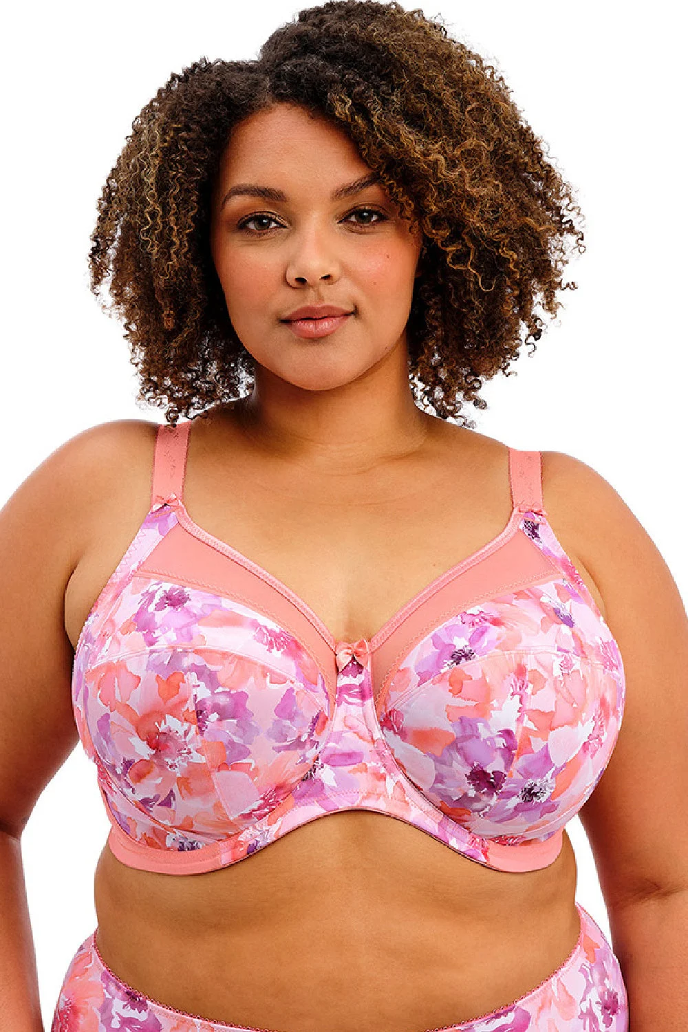 Goddess Kayla Banded Underwire Bra, Coral Petal (GD6162)