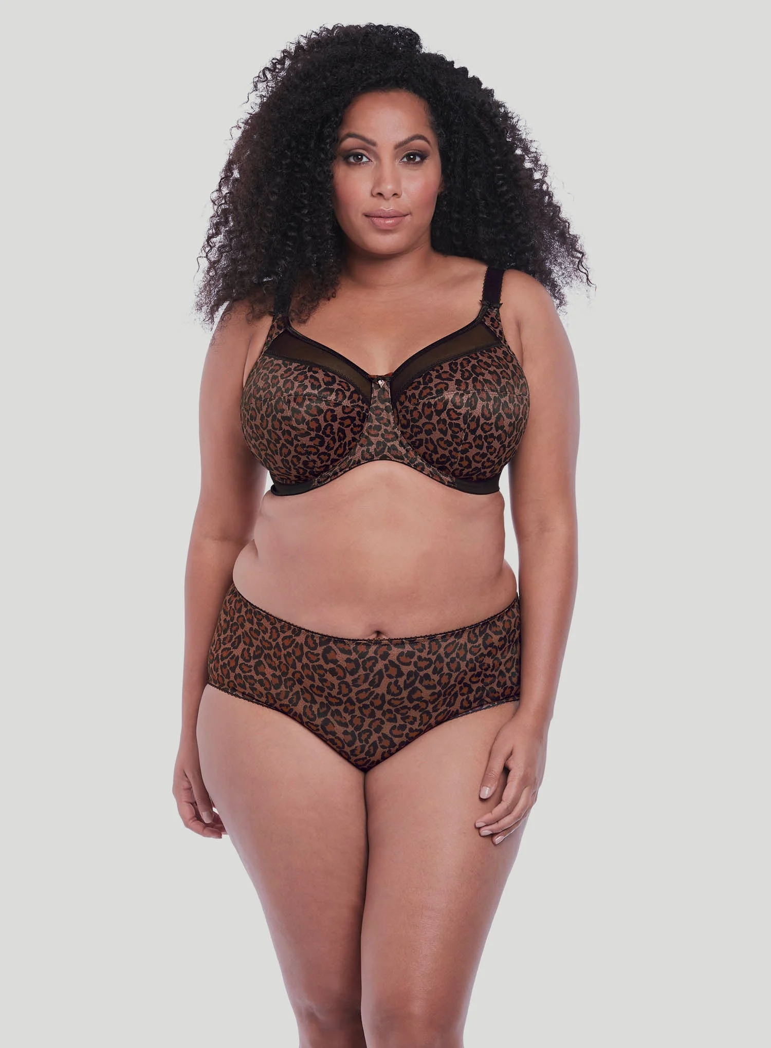 Goddess: Kayla Brief Dark Leopard