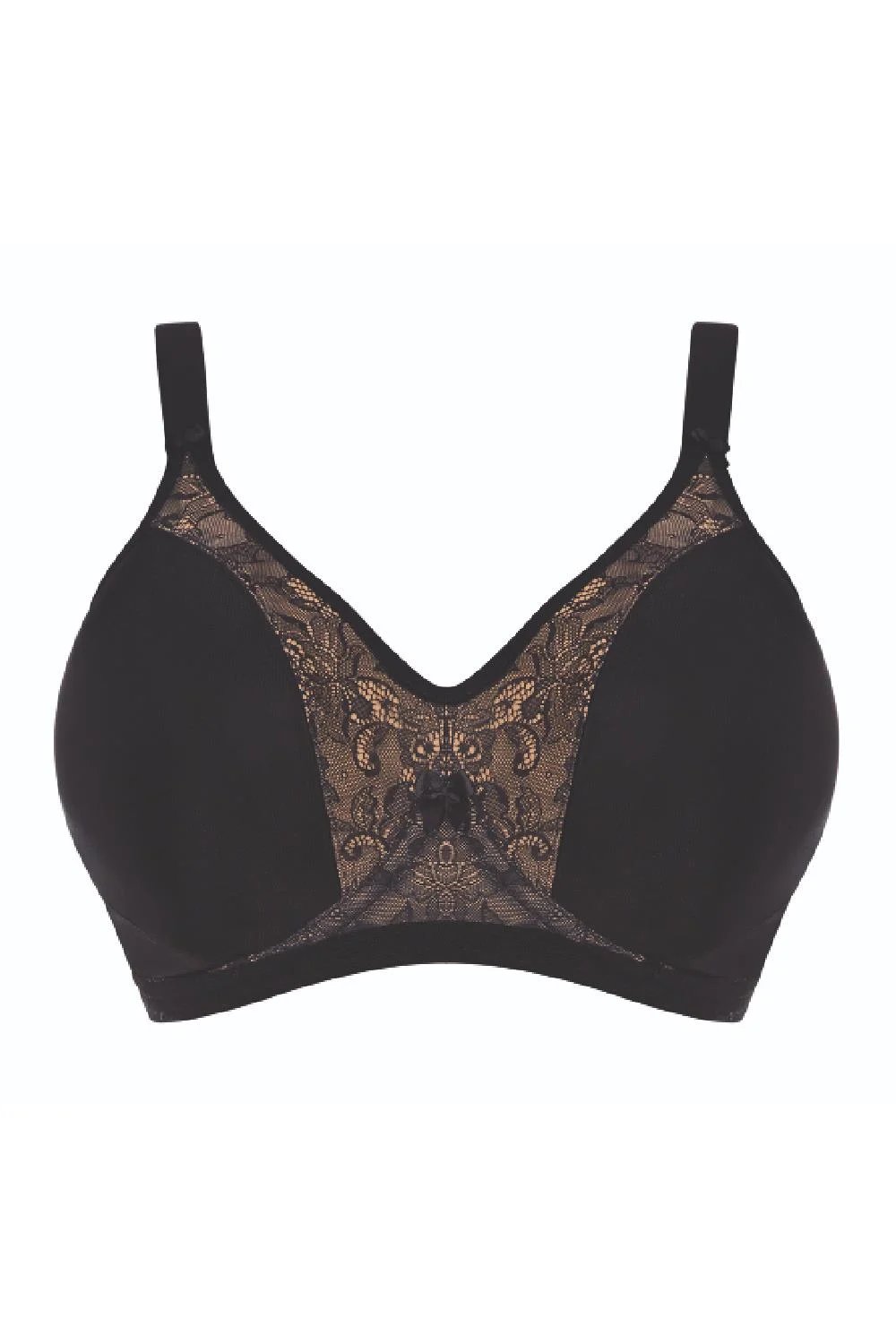 Goddess Yvette Banded Underwire Bra, Black (GD6750)