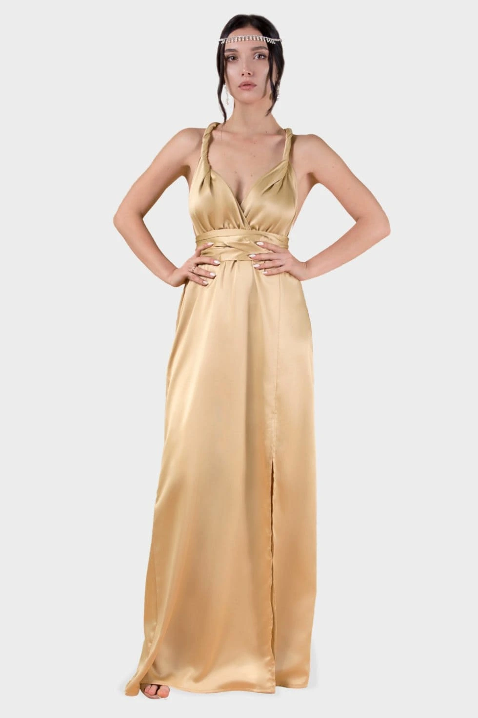 Gold Bridesmaid Dress