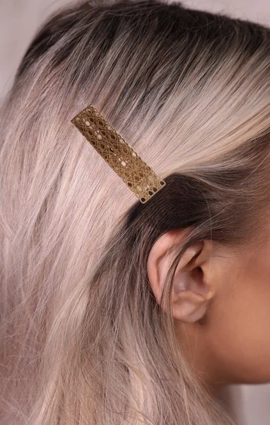 Gold Hair Clip - Mila