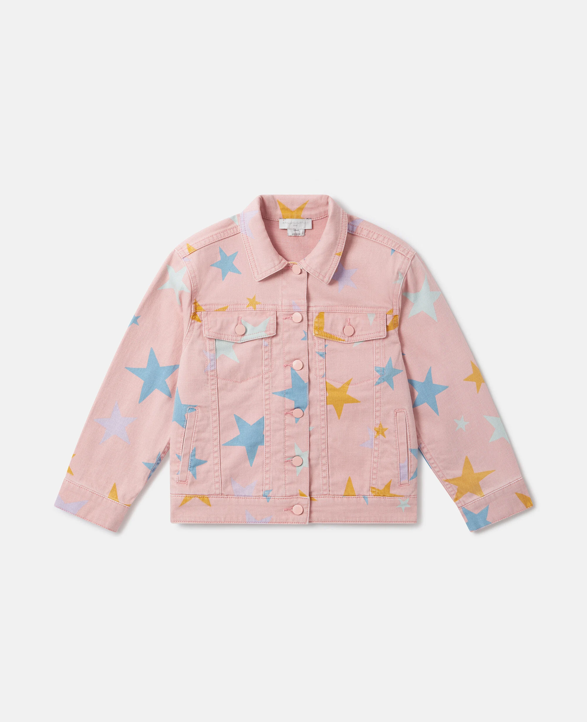 Graphic Print Zip Jacket
