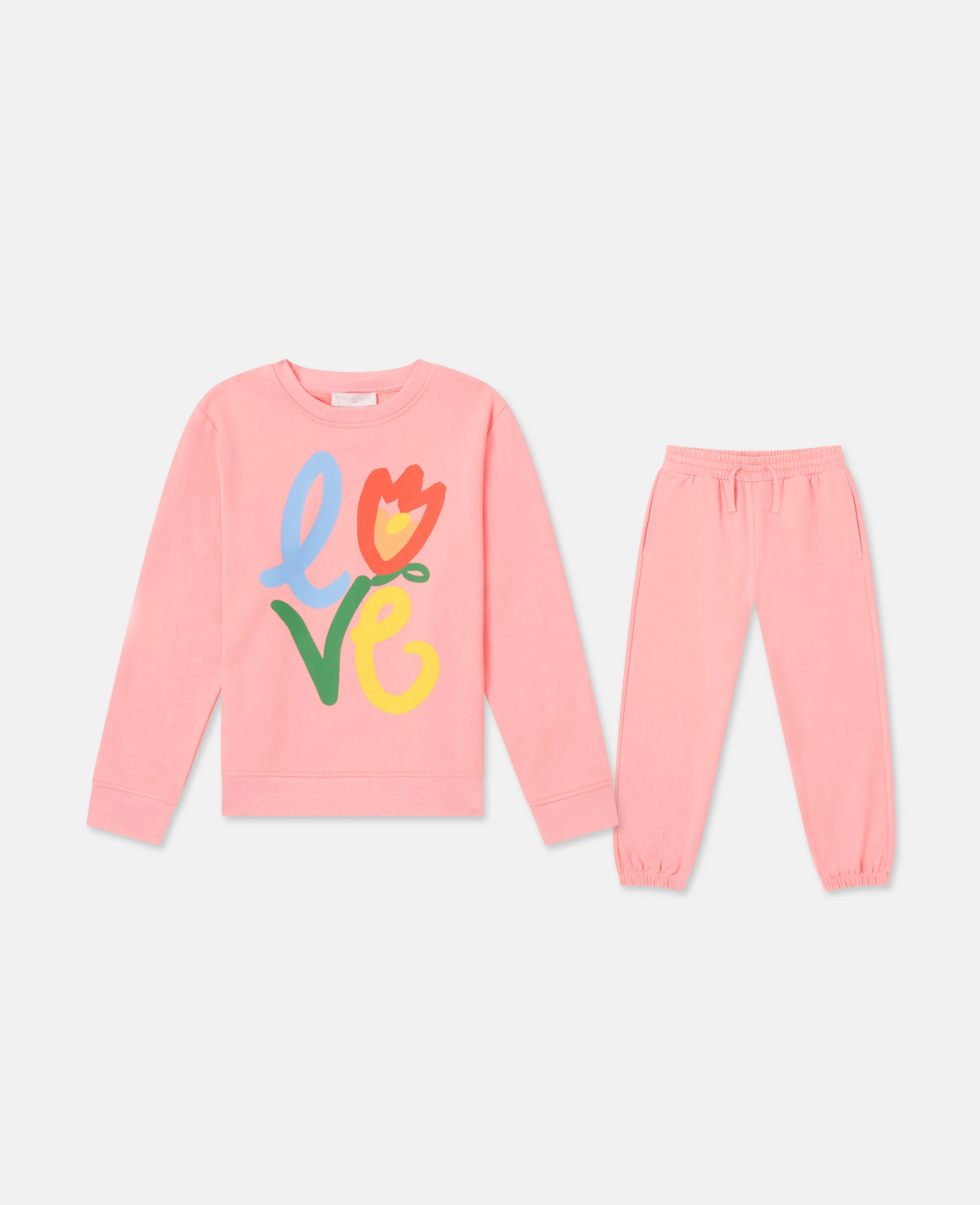Graphic Sweatshirt And Jogger Set