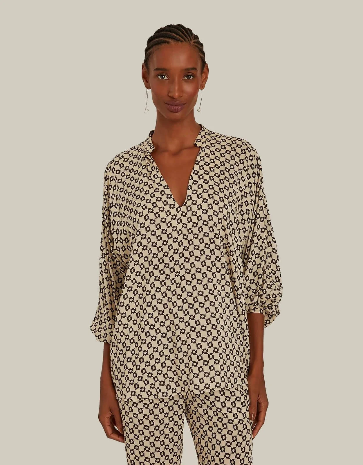 Gypsy Top in Symmetry in Symmetry Print