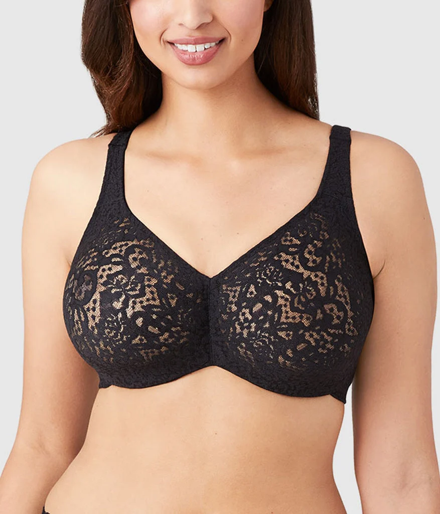 Halo Lace Full Figure Underwire Bra