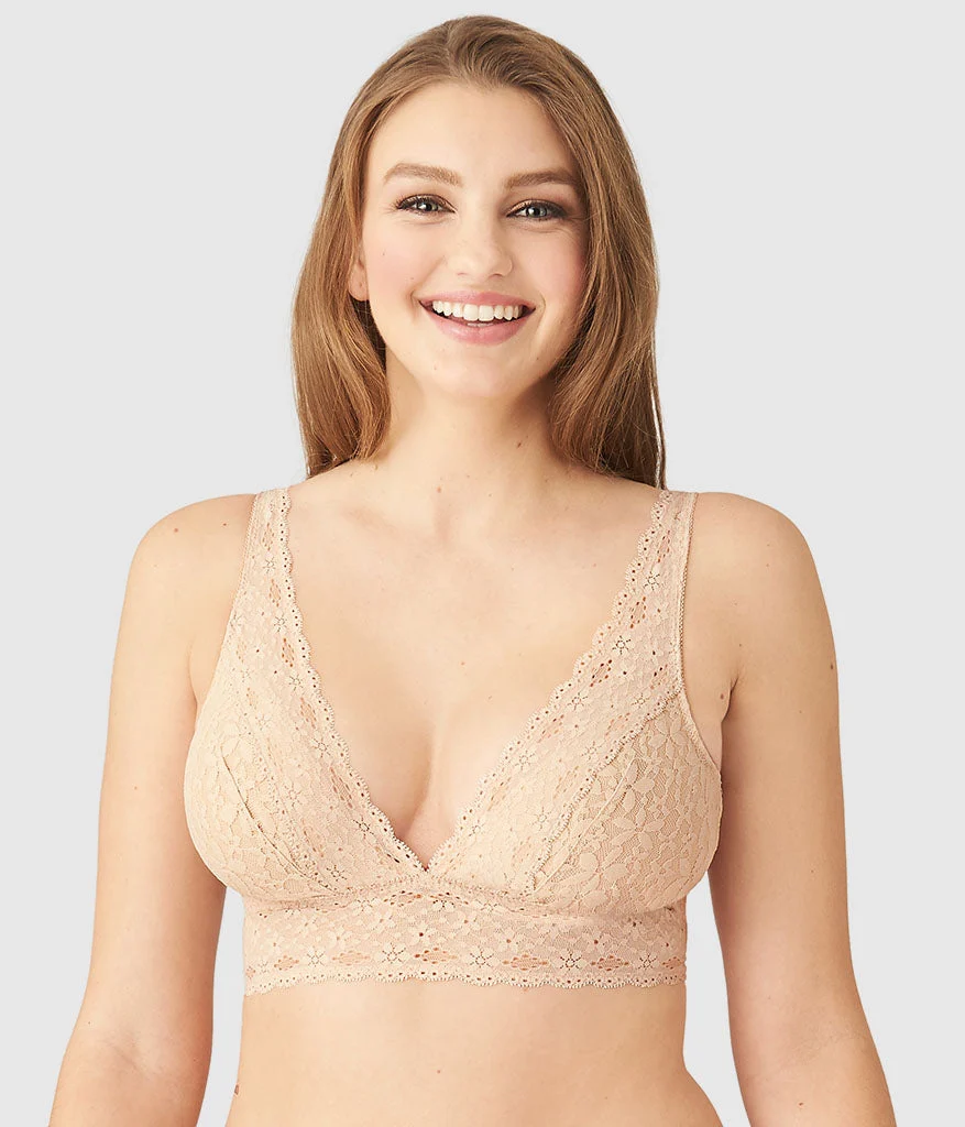Halo Lace Wire Free Bralette