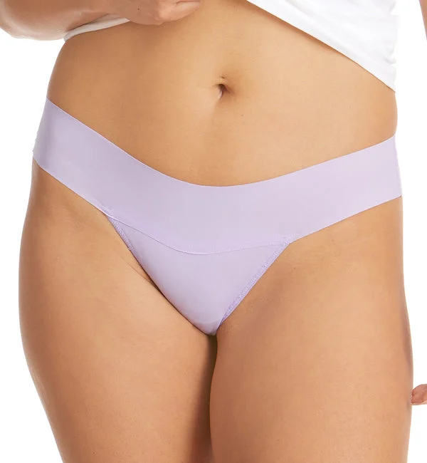 Hanky Panky BreatheSoft Natural Rise Thong (6J1661B) - Wisteria