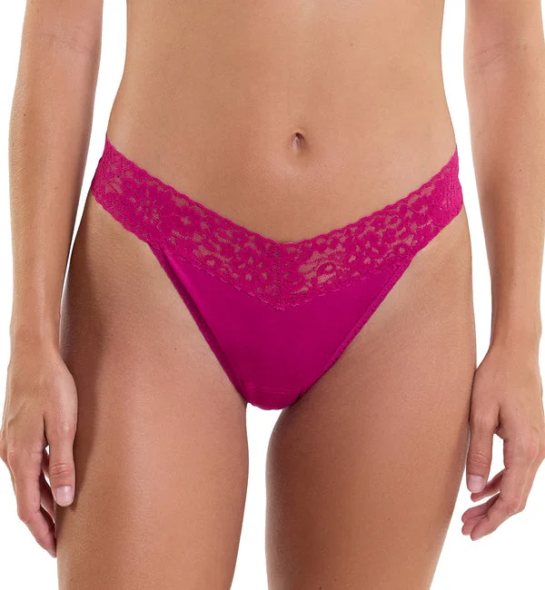 Hanky Panky DreamEase Original Rise Thong (631104) - Pink Ruby