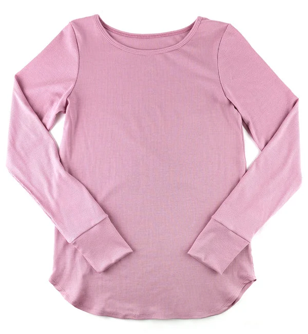 Hanky Panky Eco Rib Long Sleeve Top (67T491) - Feather