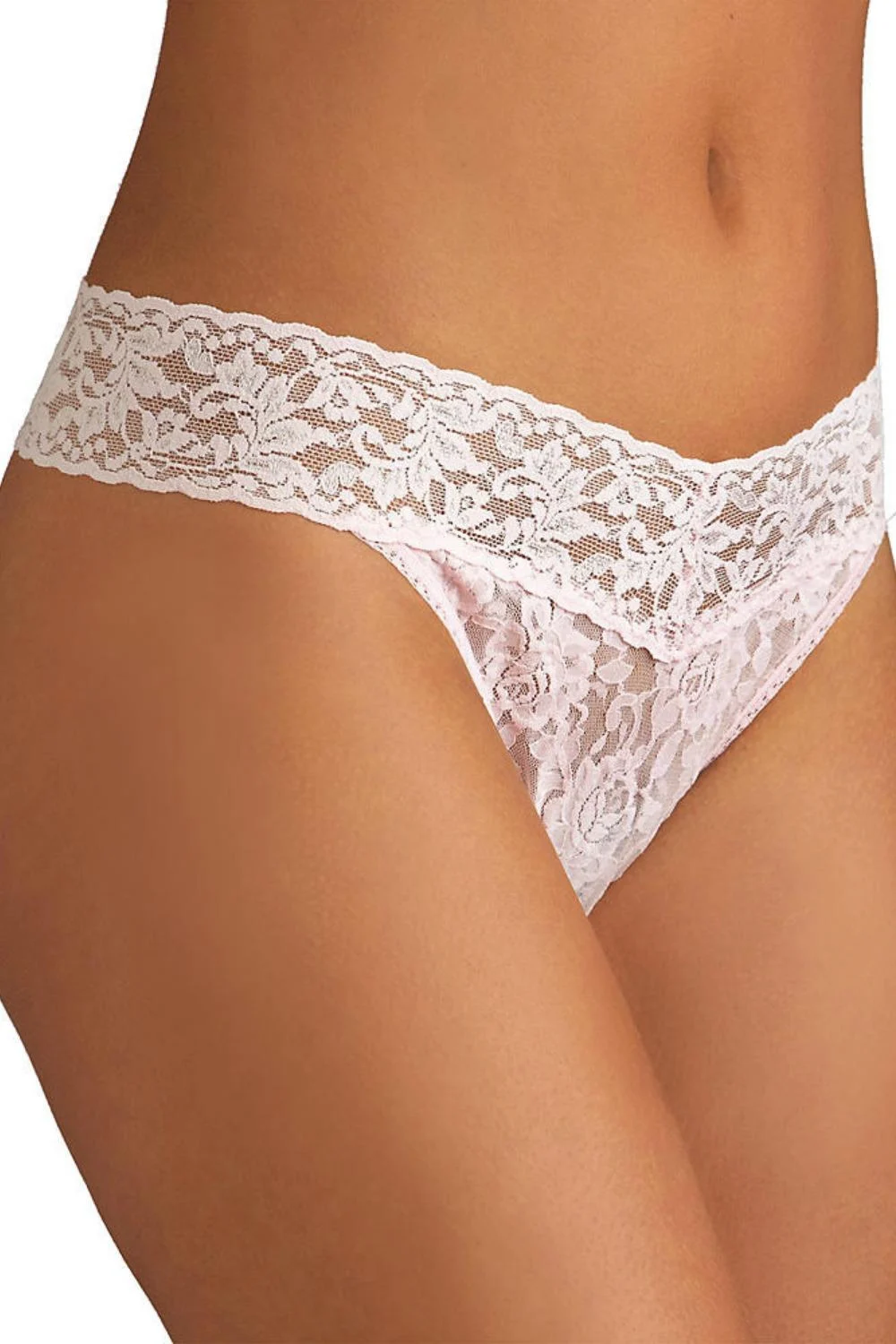 Hanky Panky Original Rise Thong Rolled, Bliss Pink (4811P)