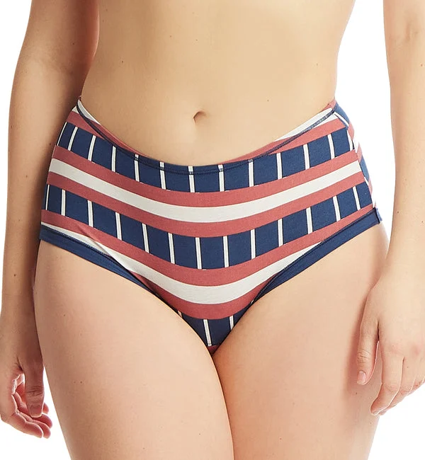 Hanky Panky Play Printed Cotton Boyshort (PR721284) - Bateau