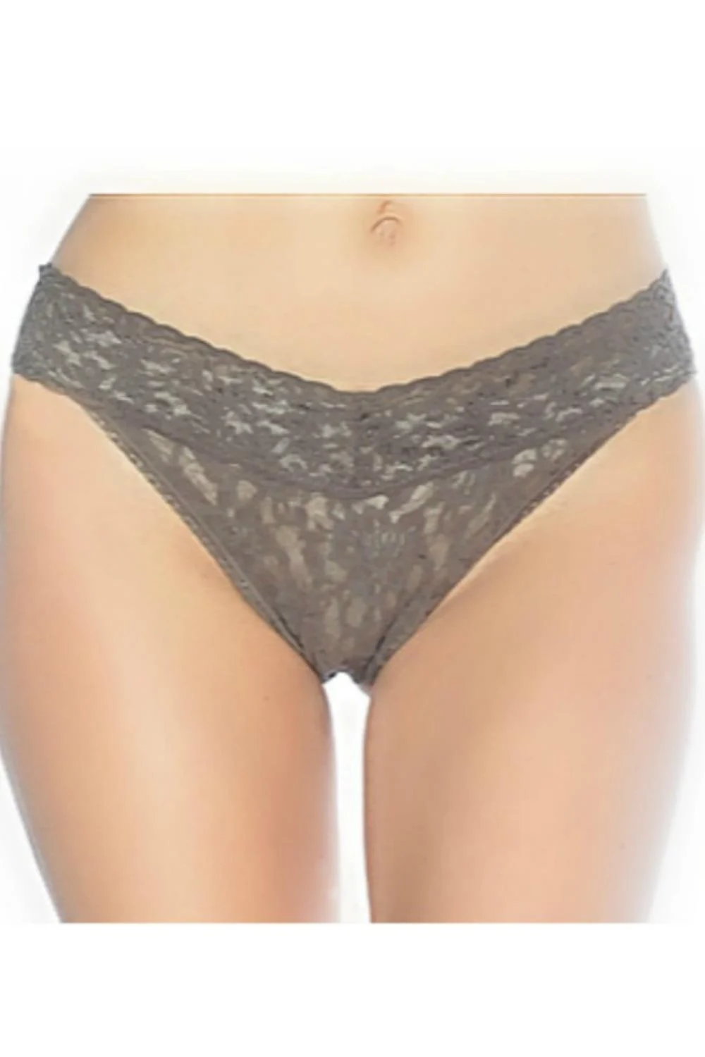 Hanky Panky Signature Lace Original Rise Thong, Cappuccino (4811P)