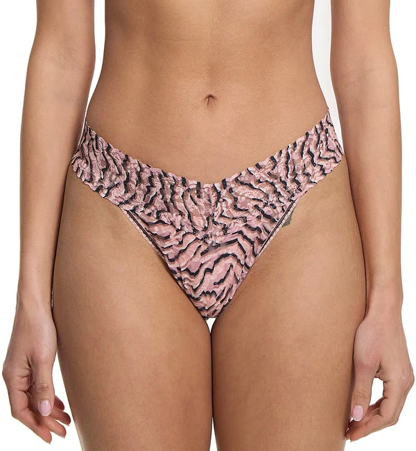 Hanky Panky Signature Lace Printed Original Rise Thong (PR4811P) - Offbeat