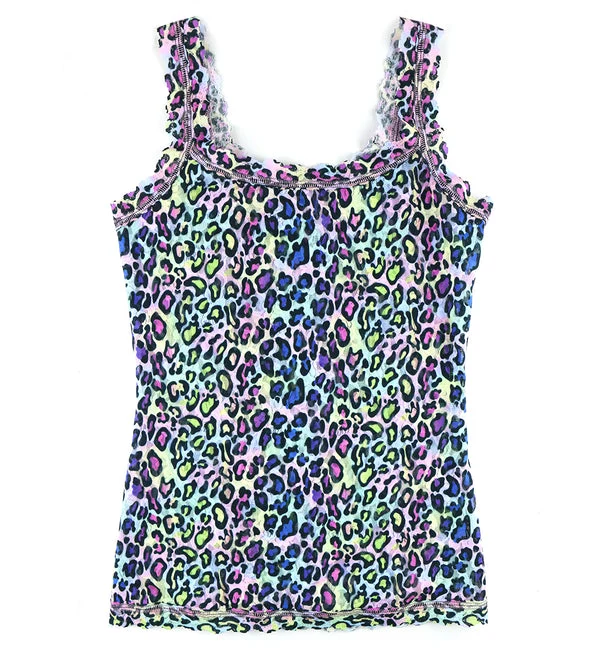 Hanky Panky Signature Lace Printed Unlined Camisole (PR1390L) - Disco Diva
