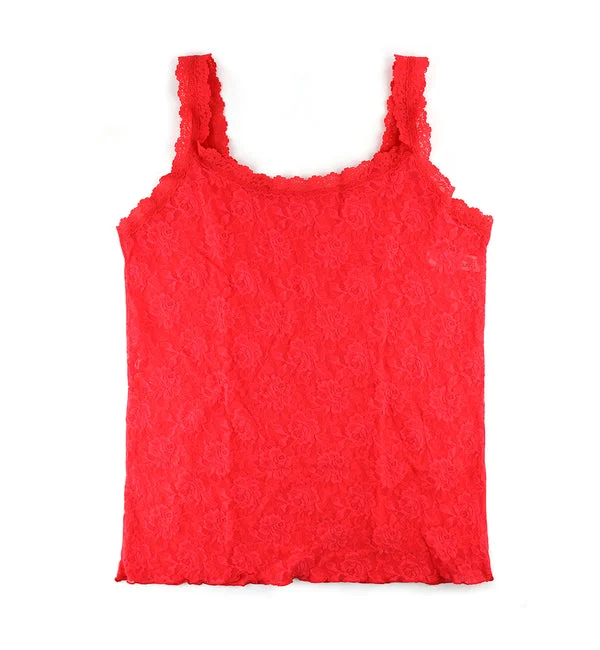 Hanky Panky Signature Lace Unlined Camisole PLUS (1390LX) - Deep Sea Coral