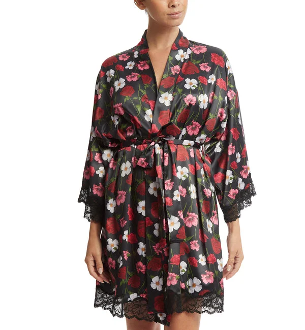 Hanky Panky So Luxe Satin Robe (1SR114) - Am I Dreaming