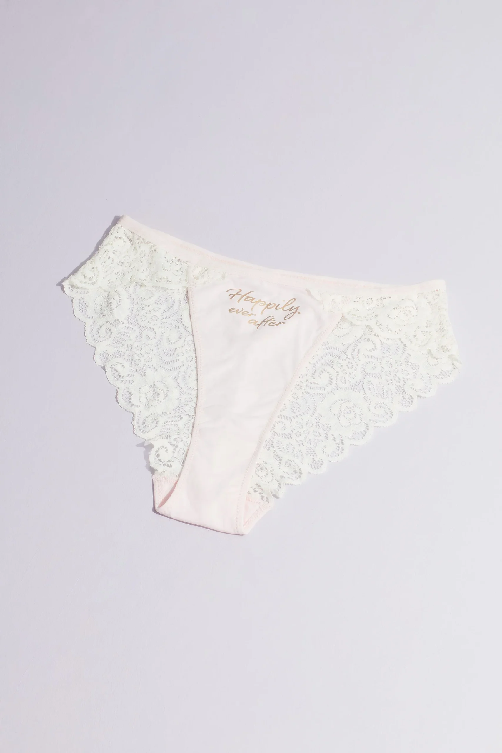 Happily Ever After Satin and Lace Panty