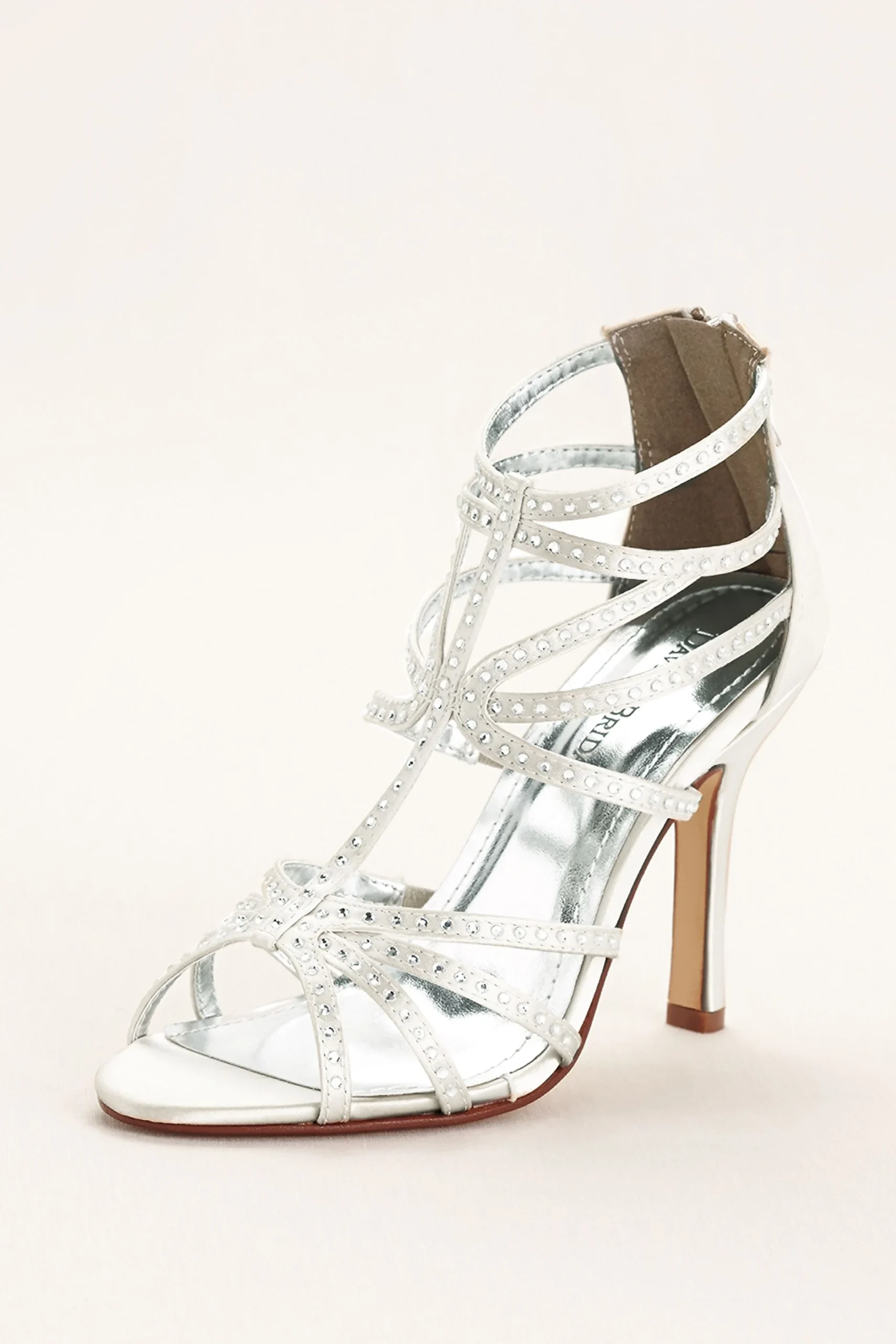 High Heel Dyeable Caged Sandal