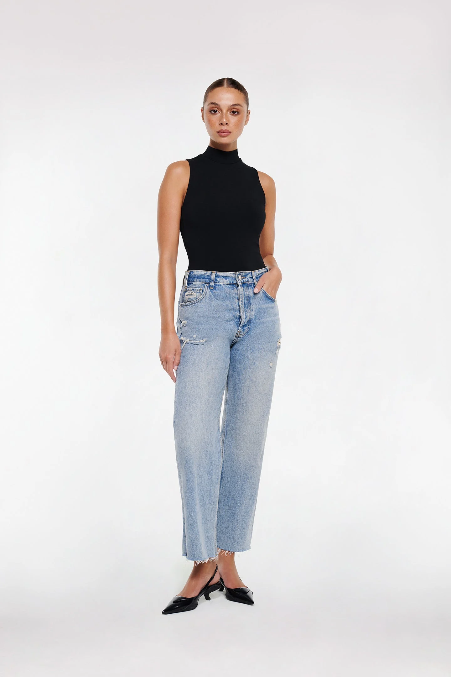 HIGH NECK BODYSUIT