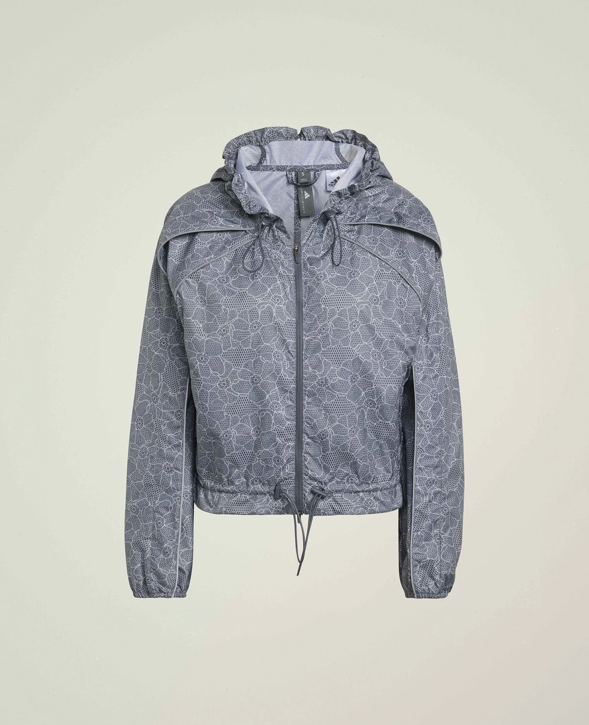 High-Neck Hooded Jacket