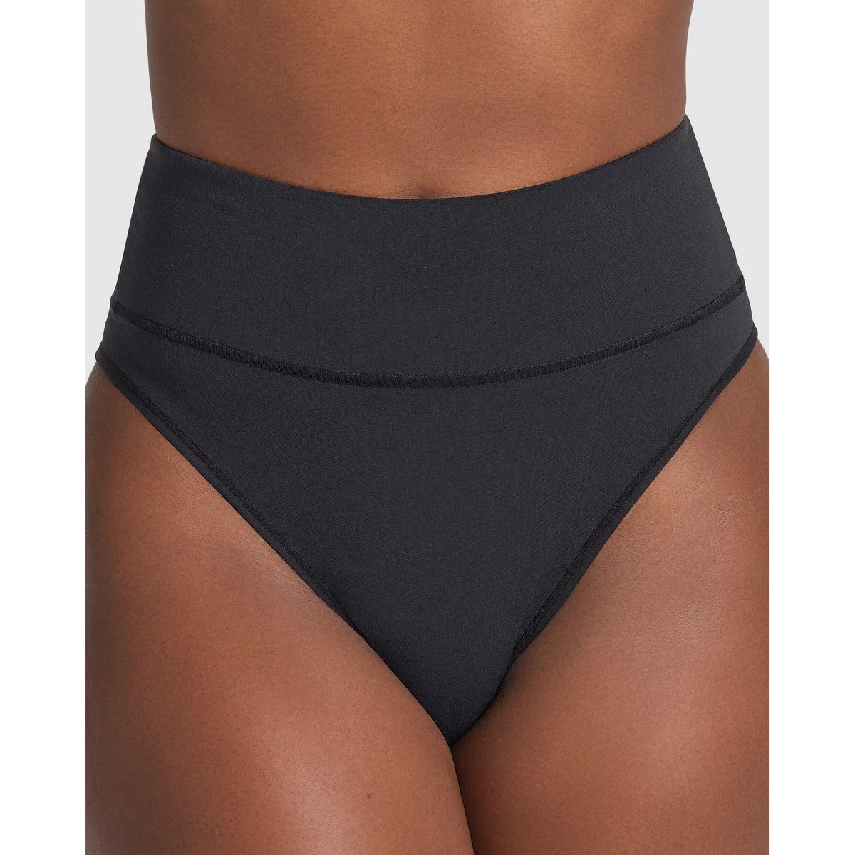 High-Waist Seamless Effect Tummy Control Shaper Thong