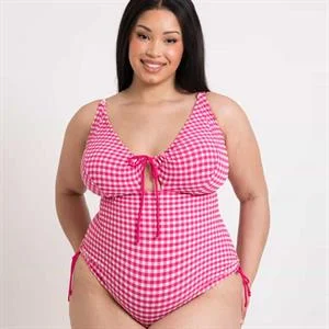 Holiday Check Wirefree Swimsuit