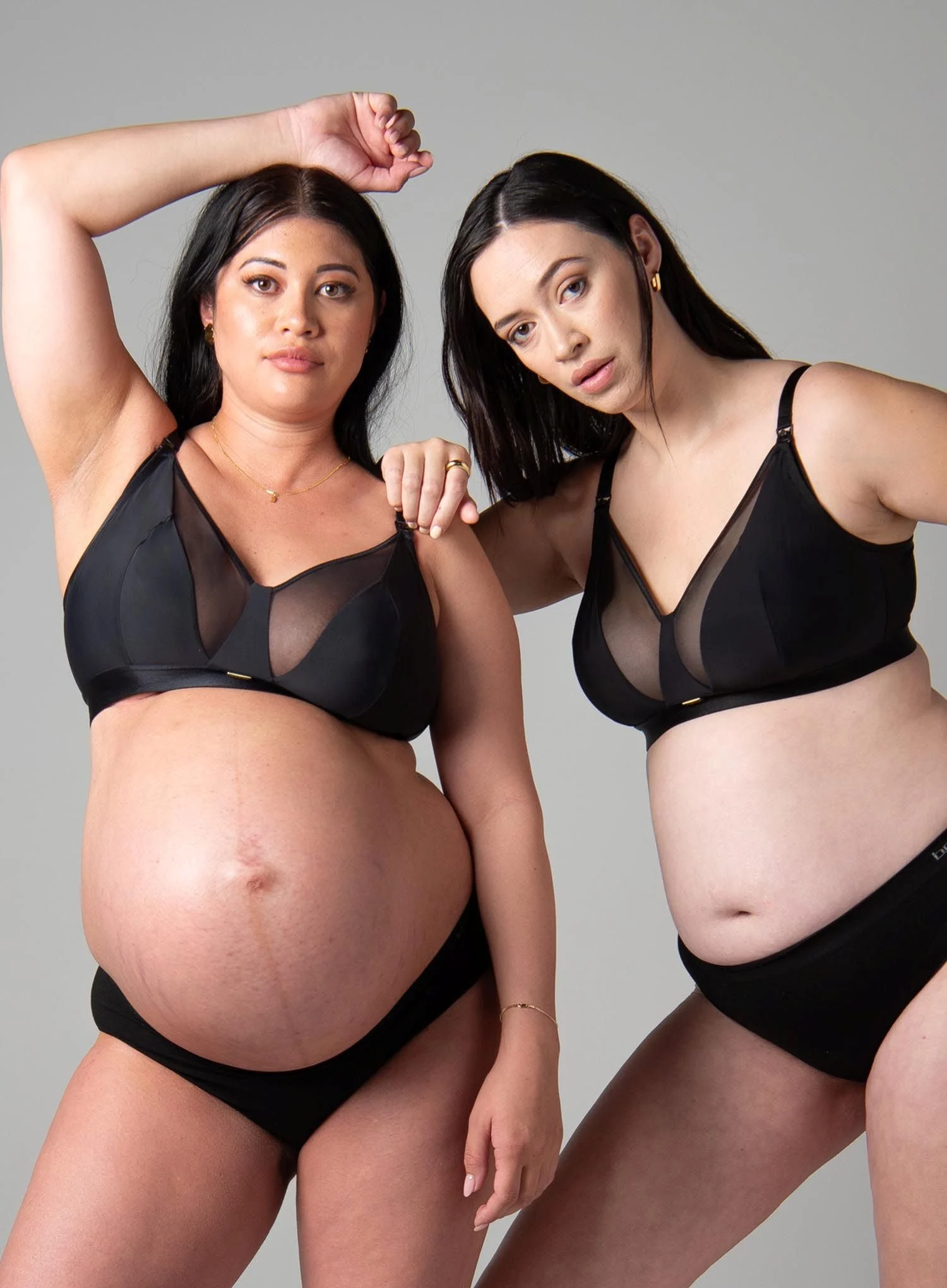 Hotmilk: Flawless Wire Free Nursing Bra Black