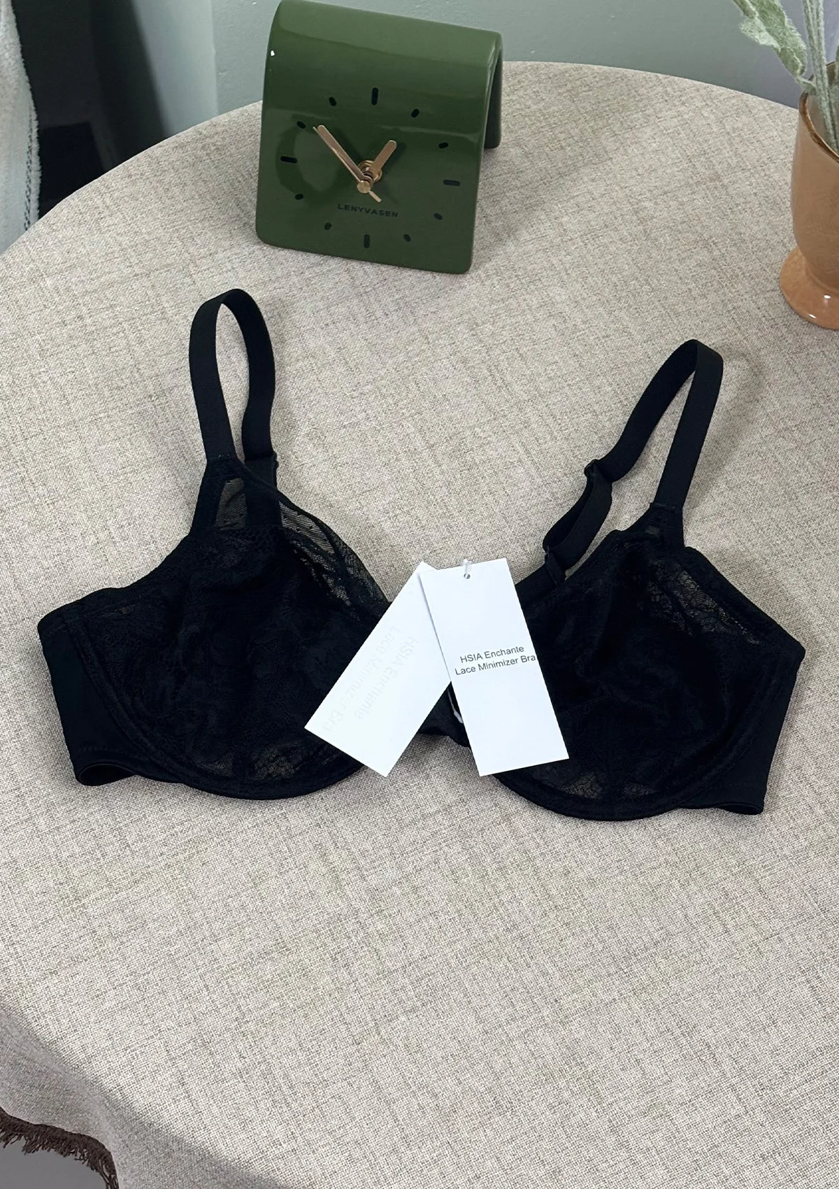 HSIA Enchante Lace Minimizer Bra
