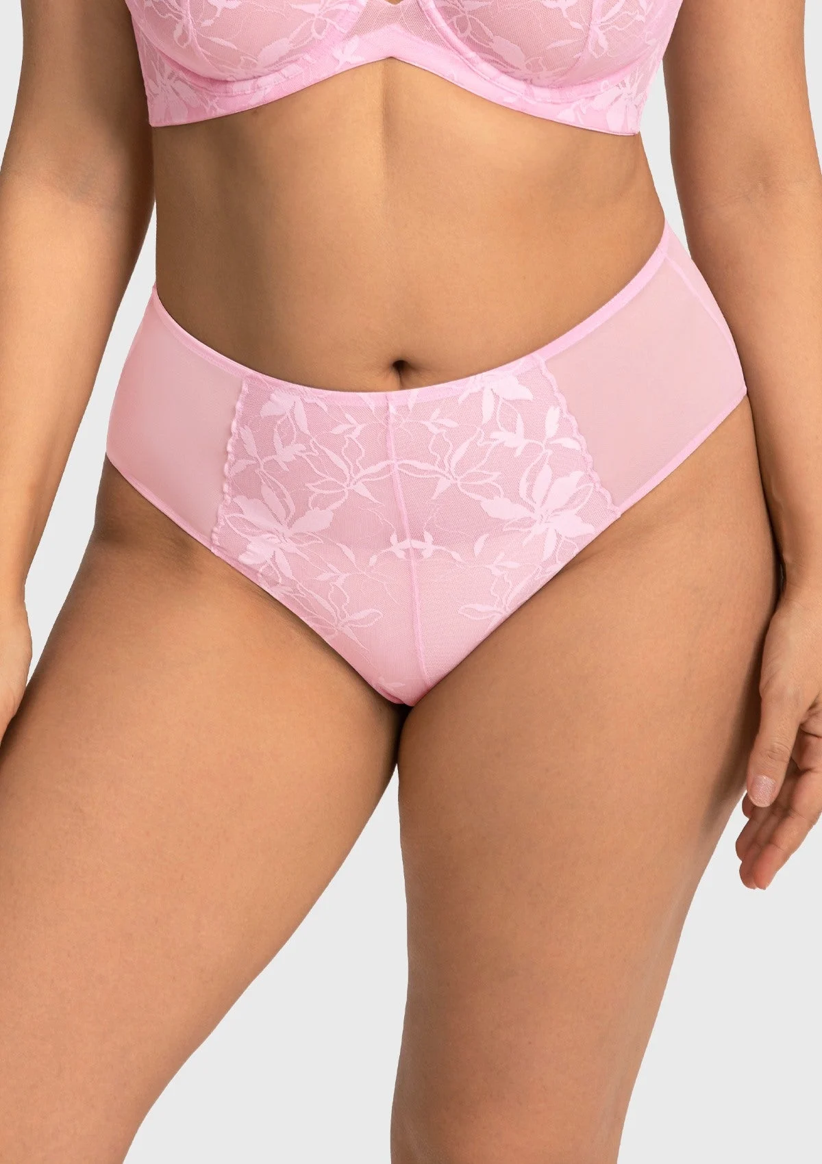 Hsia Petalia Sexy Elegant Lace High Waist Panty