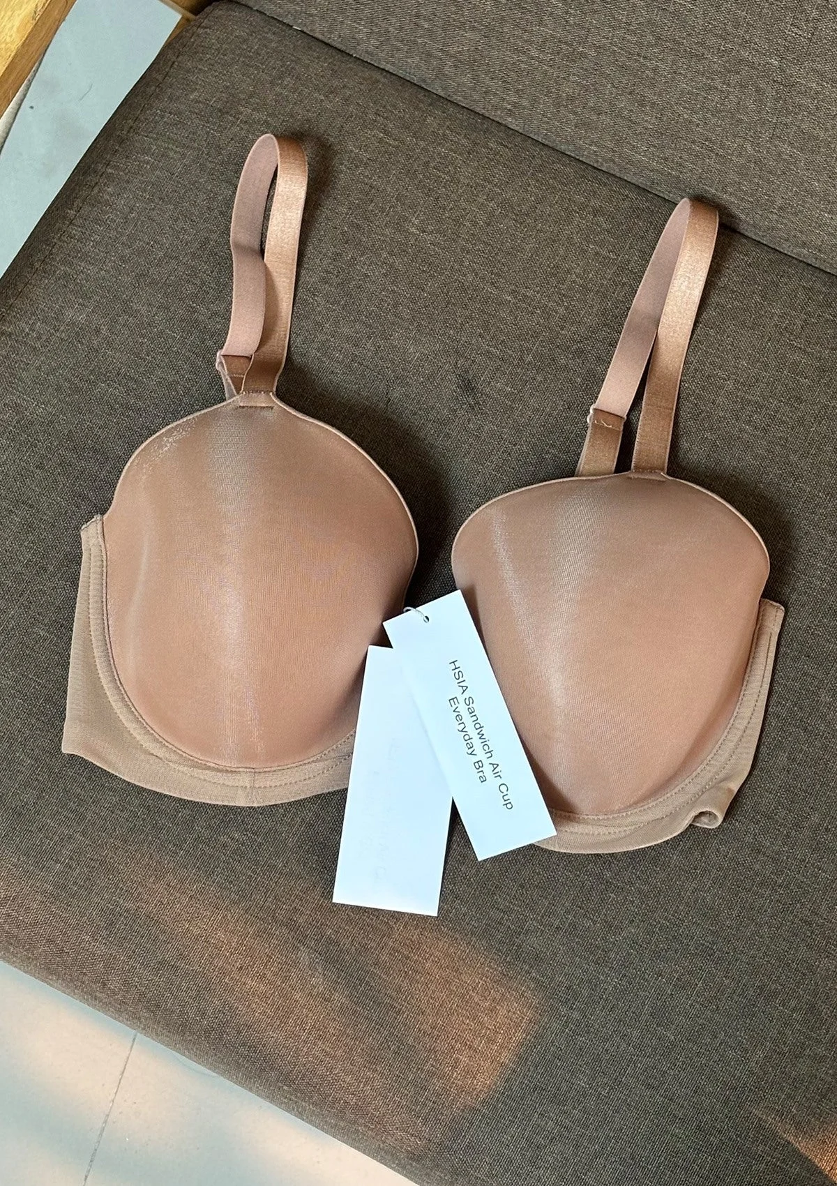 HSIA Sandwich Air Cup Full Coverage T-Shirt Everyday Bra